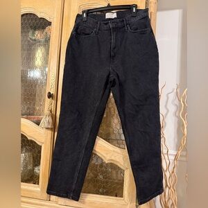 Everlane Women's Dark Charcoal Straight Leg Jeans